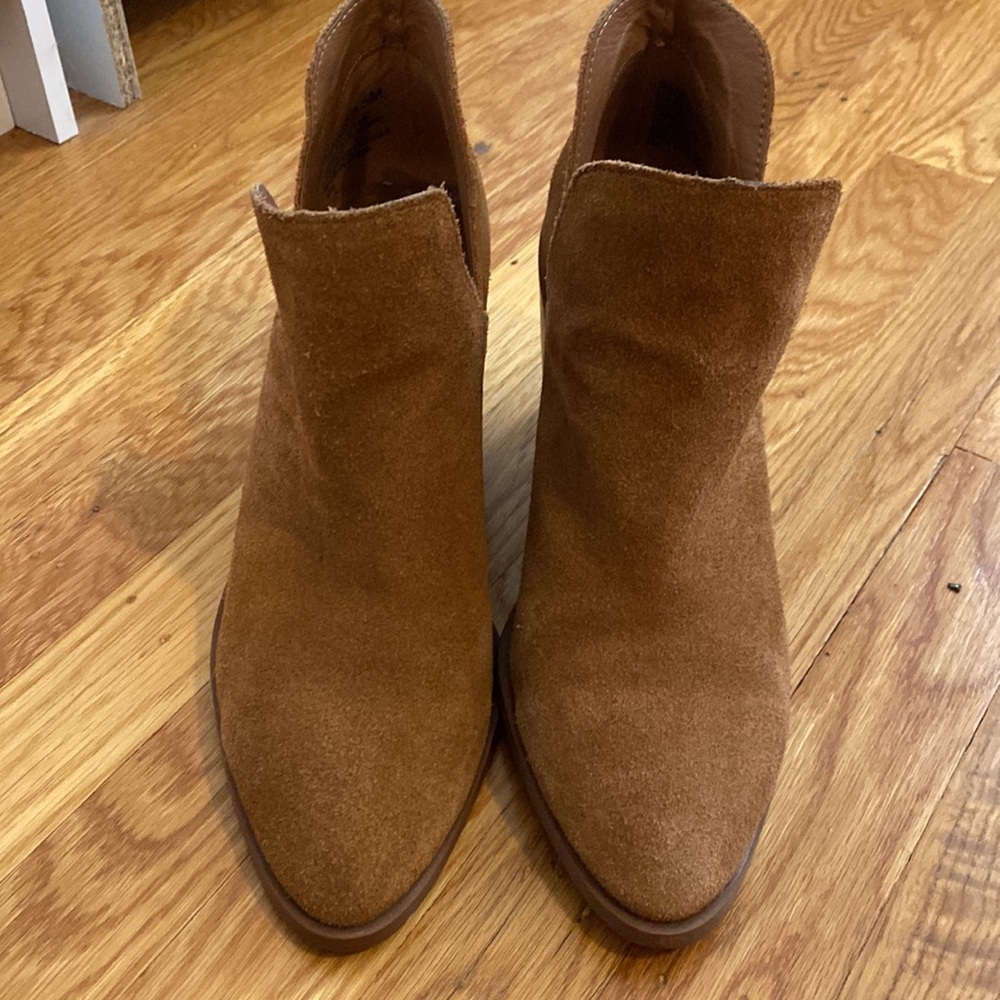 Steve Madden Aker suede ankle booties - Picture 3 of 5